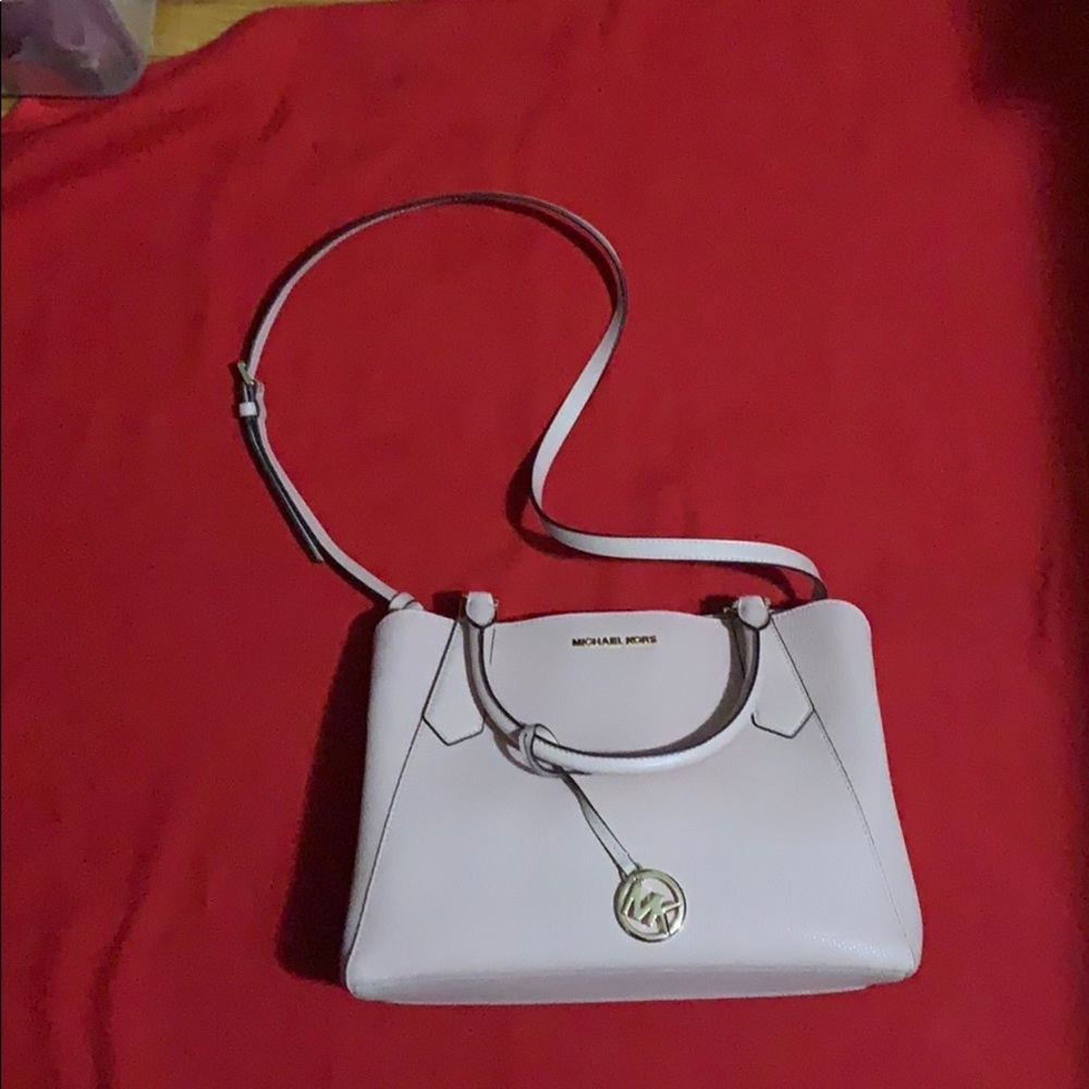Michael Kors Cream Pink Bag